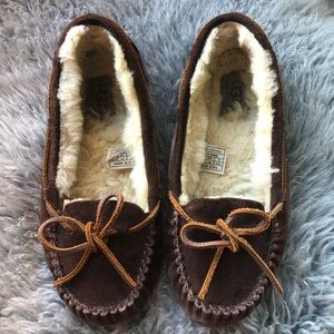 Brown suede Ugg Australia Moccasins